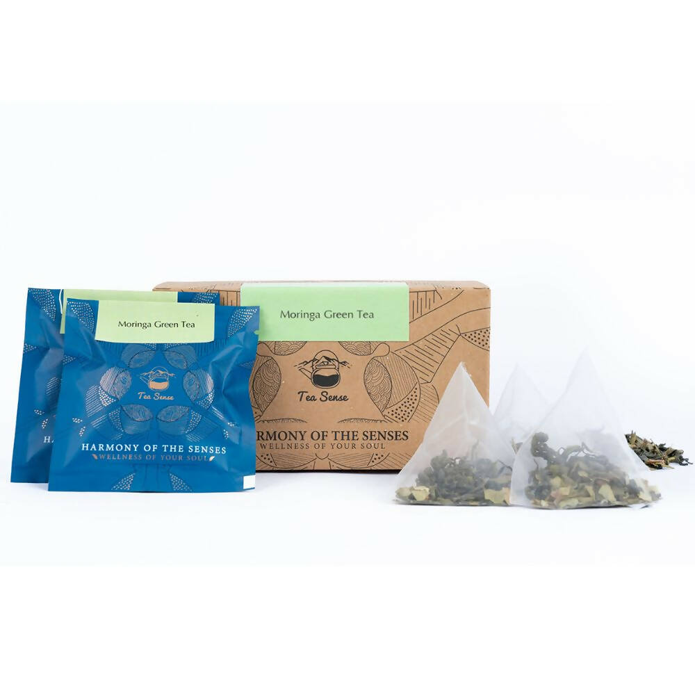 Tea Sense Moringa Green Tea Bags Box - Drmedicart