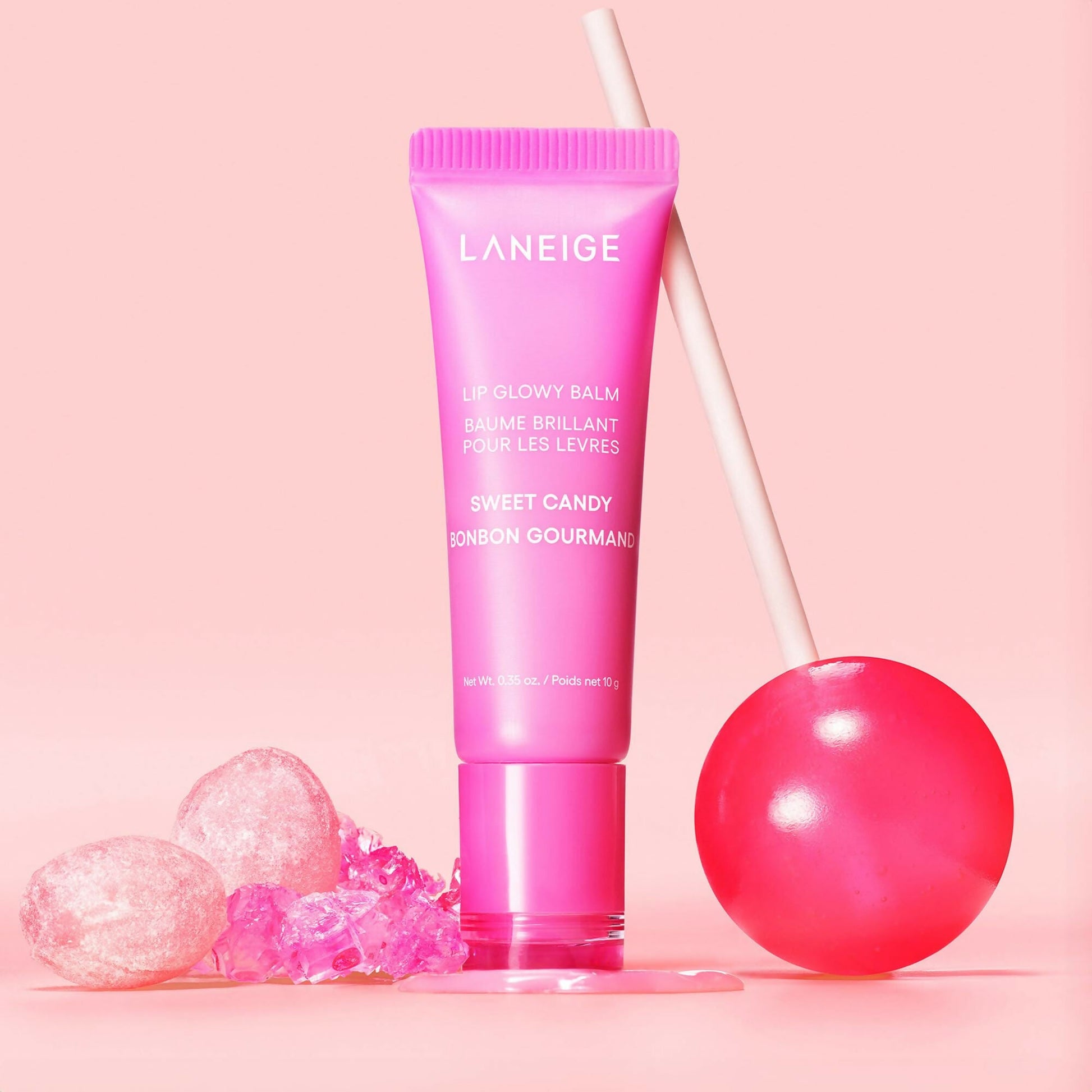 Laneige Lip Glowy Balm - Sweet Candy - Korean Lip Balm