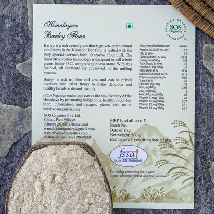 SOS Organics Himalayan Barley Flour