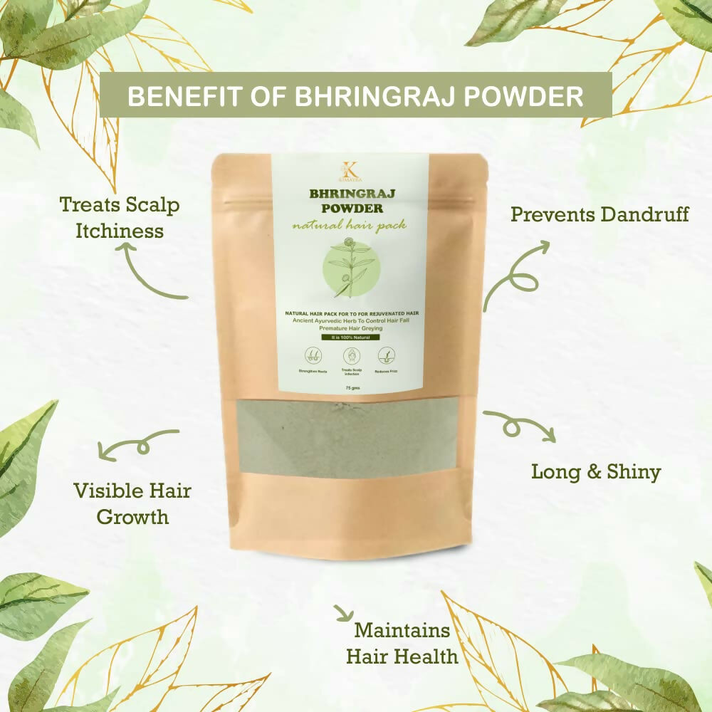 Kimayra Bhringraj Powder For Hair Growth & Reduces Frizz