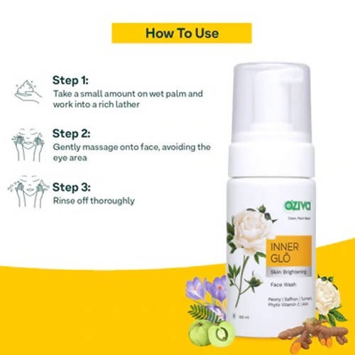 OZiva Inner Gl‹¨«‹¨« Skin Brightening Facewash
