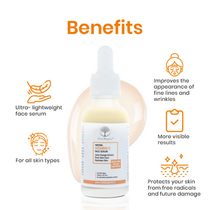 Wild Organic Natural Face Serum Vitamin C
