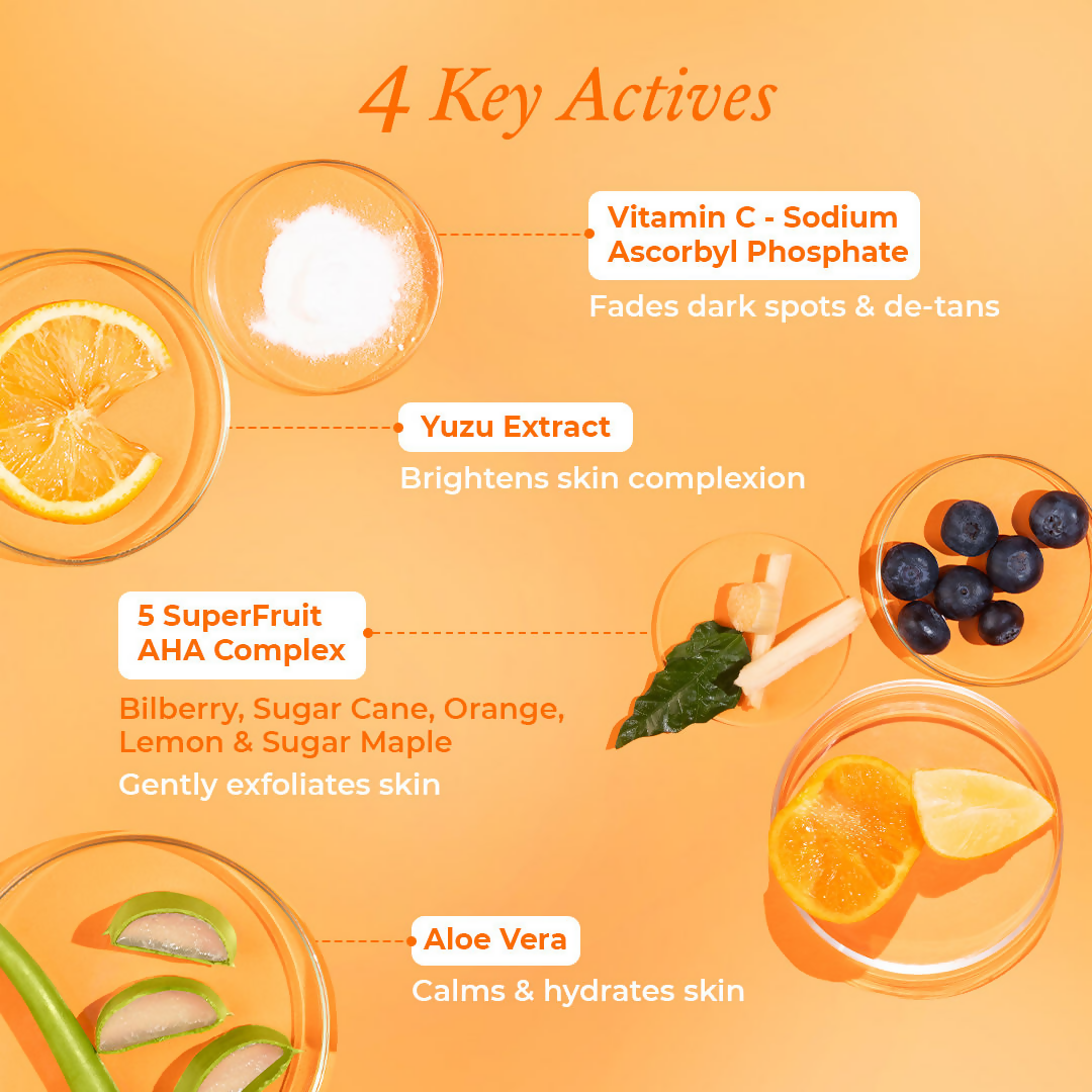 The Pink Foundry Brightening & Exfoliating Vit C Daily Face Wash