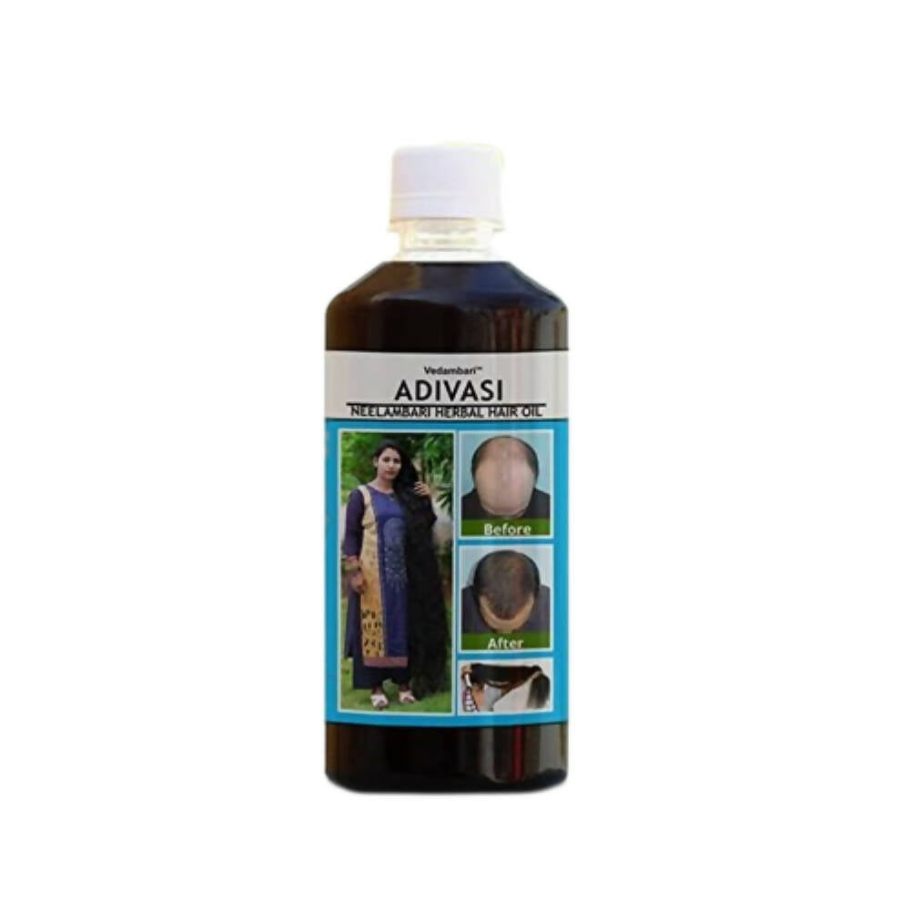 Buy Neelambari Ayurvedic Hair Care Adivasi Herbal Hair Oil from DrMediCart, Ship from India to USA