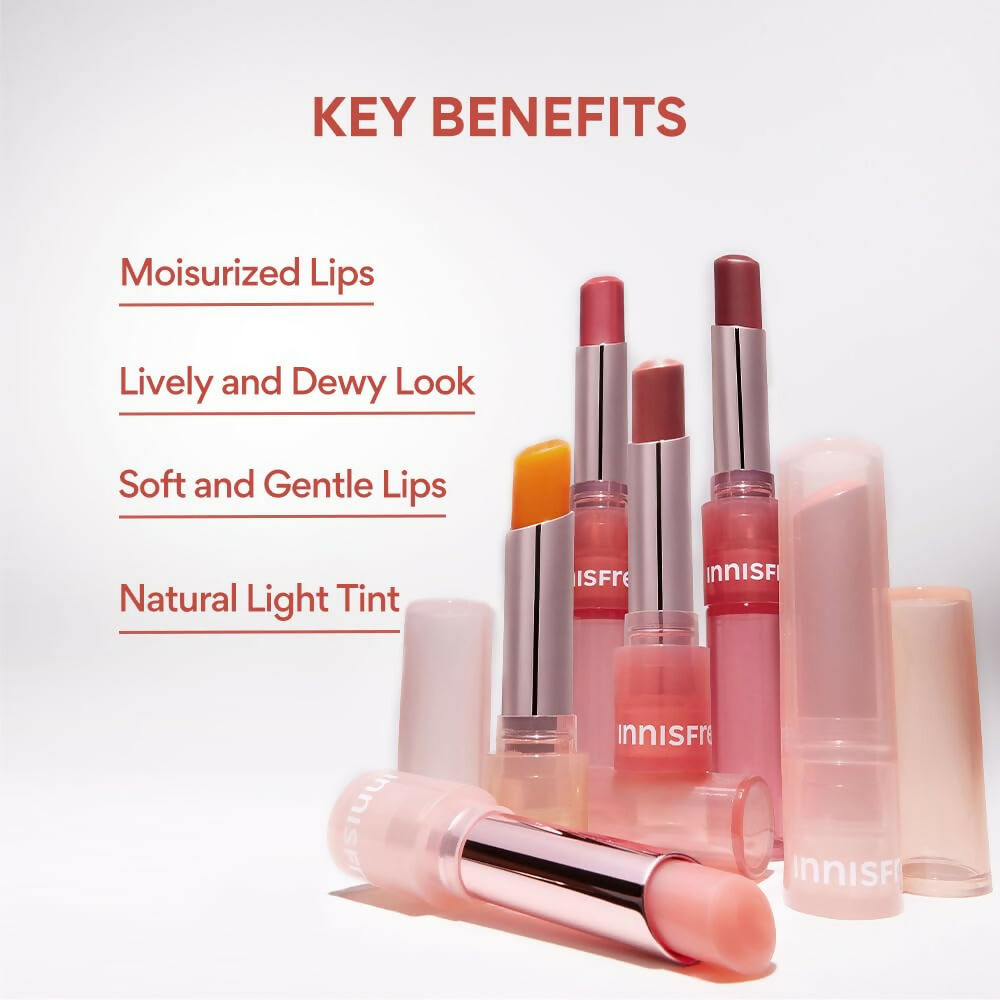 Innisfree Dewy Tint Lip Balm - Love Beige