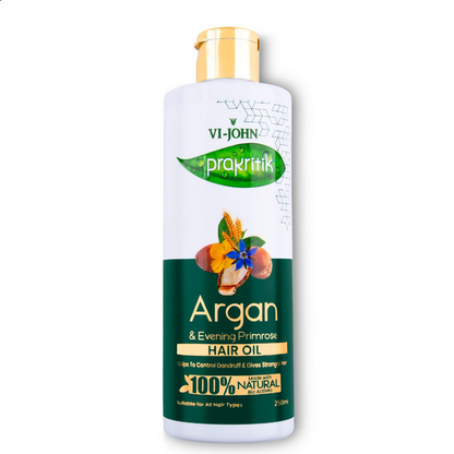 VI-JOHN Prakritik Argan & Evening Primrose Hair Oil