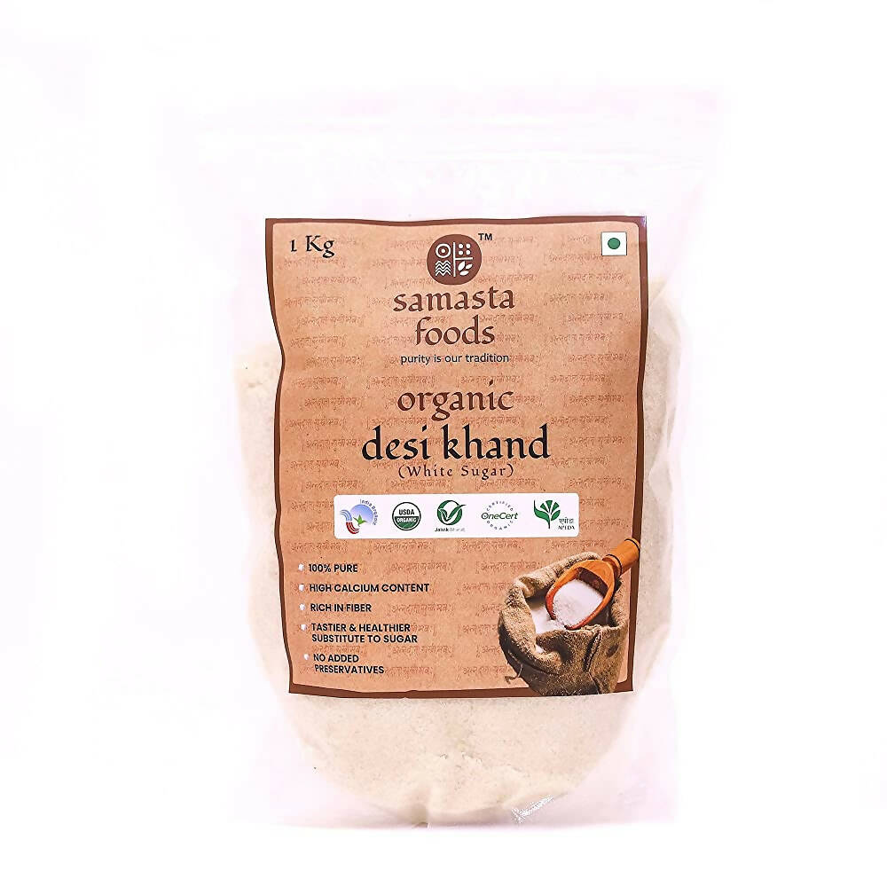 Samasta Foods Organic Desi Khand (White Sugar)