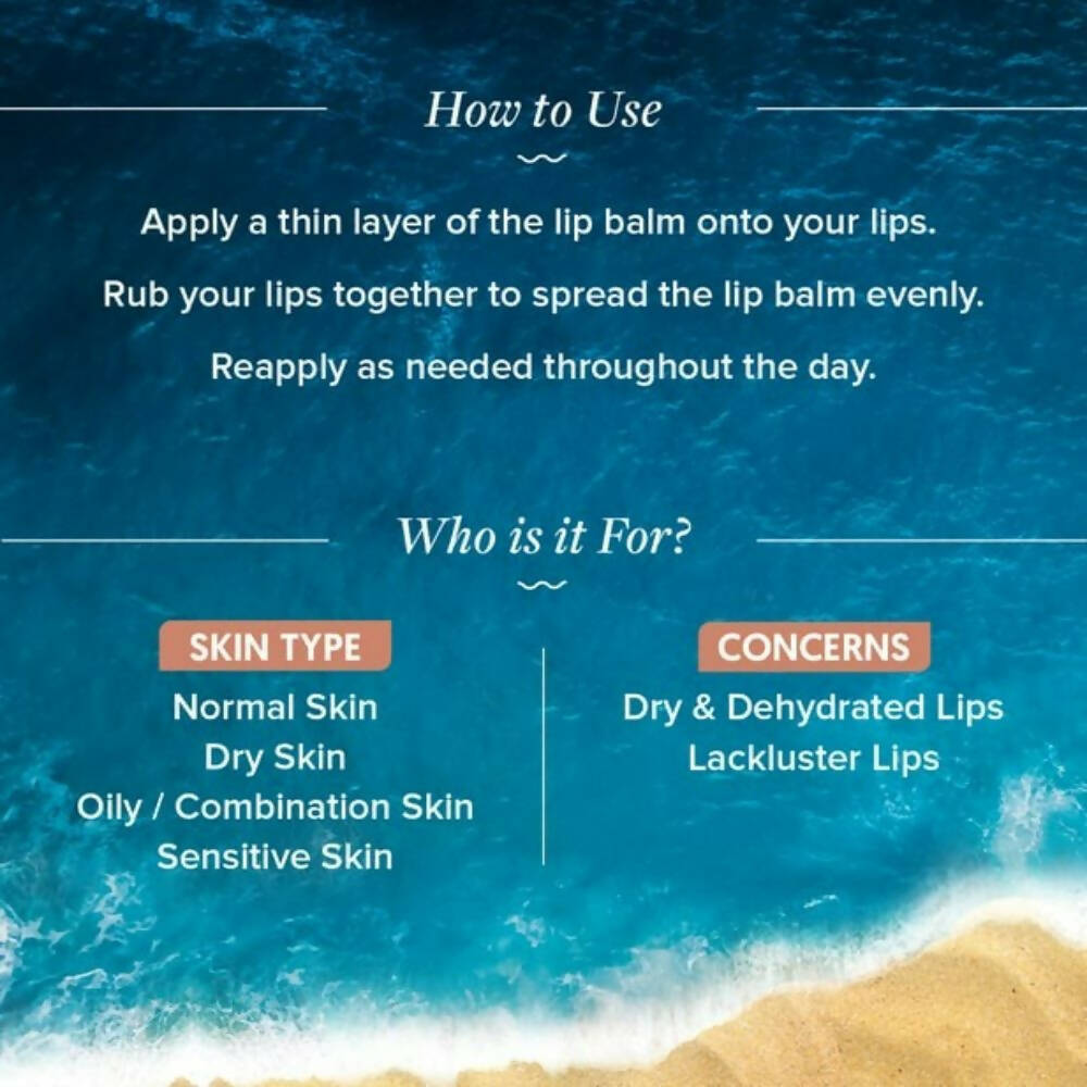 aqualogica coral slush plump luscious tinted lip balm with mango and hyaluronic acid buy in usa