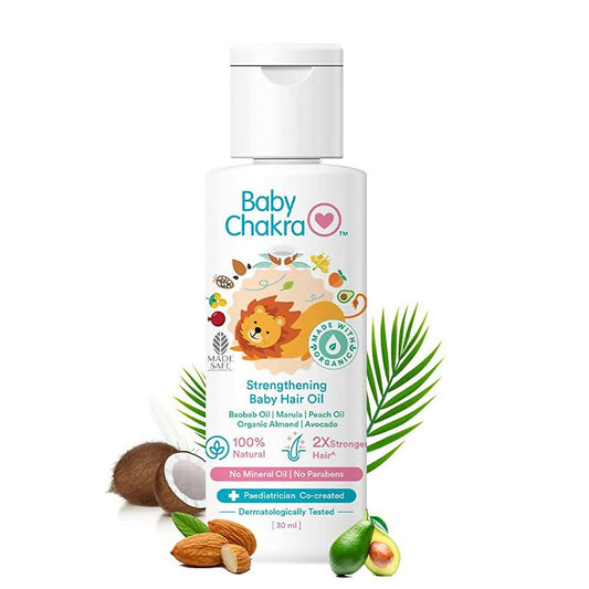 BabyChakra Strengthening Baby Hair Oil