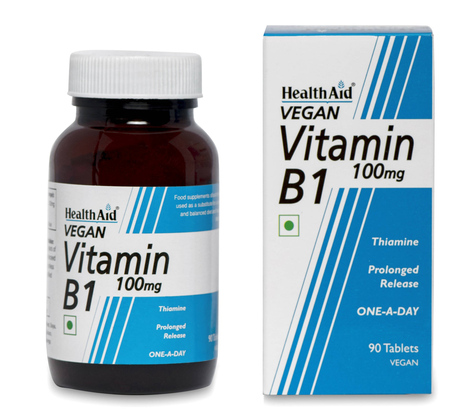 HealthAid Vitamin B1 100 mg Thiamin Tablets
