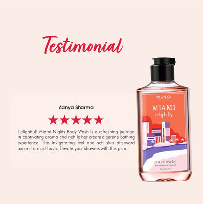 The Love Co. Miami Nights Body Wash