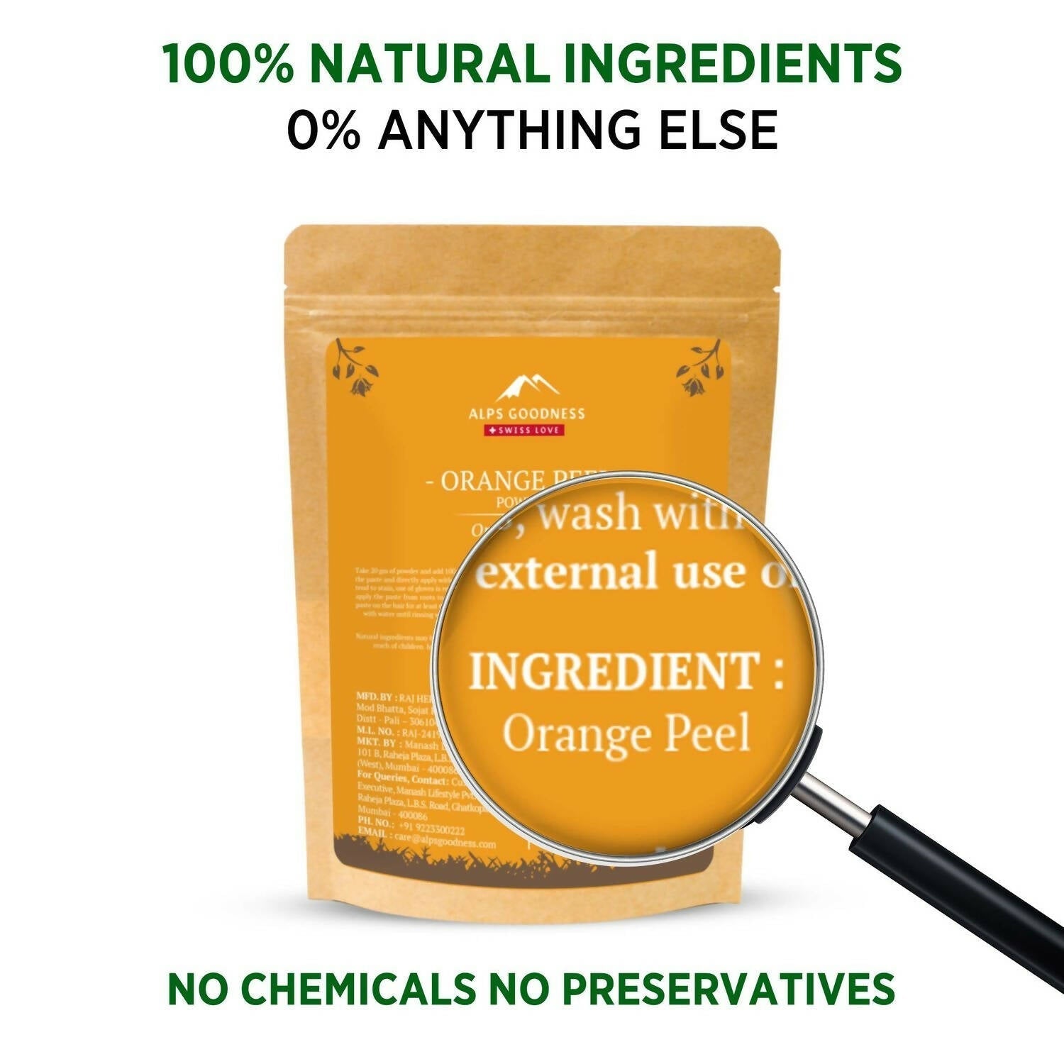 alps goodness orange peel powder buy in usa