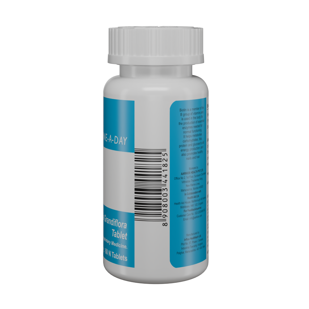 HealthAid Biotin 5000 mcg Tablets
