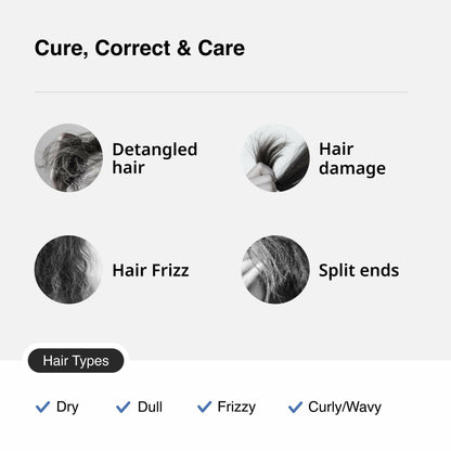 Cureskin Smooth and Shine Hair Serum Helps Reducing Hair Breakage, Frizz