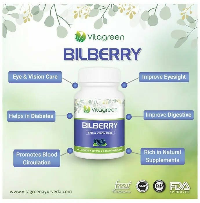 Vitagreen Bilberry Capsules