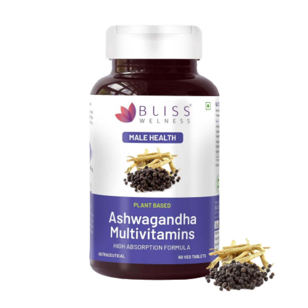 Buy Bliss Welness Ashwagandha Multivitamins Tablets from DrMediCart, Ship from India to USA