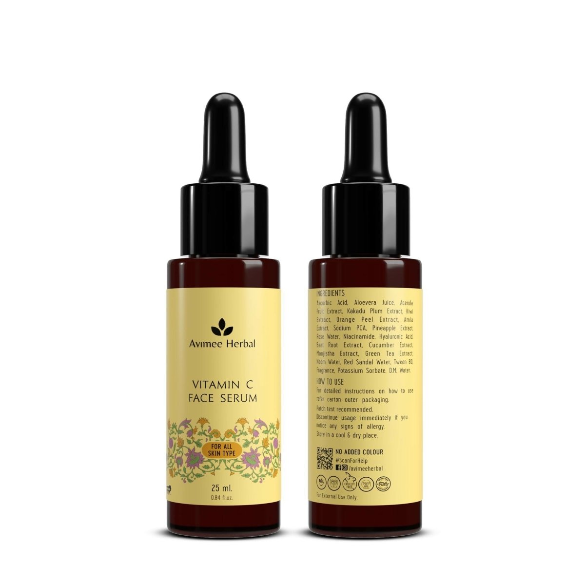 Avimee Herbal Vitamin C Serums For Face: Glowing Skin & Anti-Aging Benefits