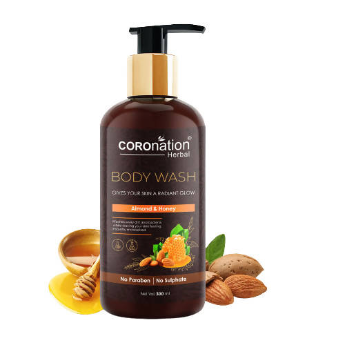Coronation Herbal Almond and Honey Body Wash