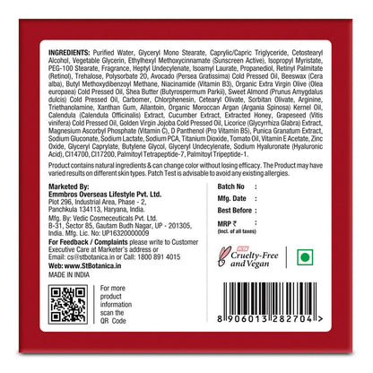 St.Botanica Retinol Advanced Anti Aging Day Cream SPF 30