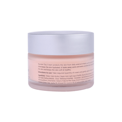 Ayuveer Day Cream With Shea Butter, Green Tea & Pomegranate
