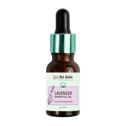 Nat Habit Lavender Essential Oil For Healthy Hair Growth