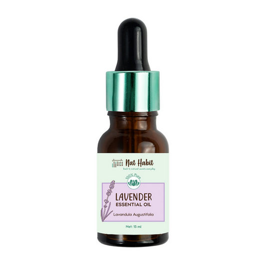 Nat Habit Lavender Essential Oil For Healthy Hair Growth