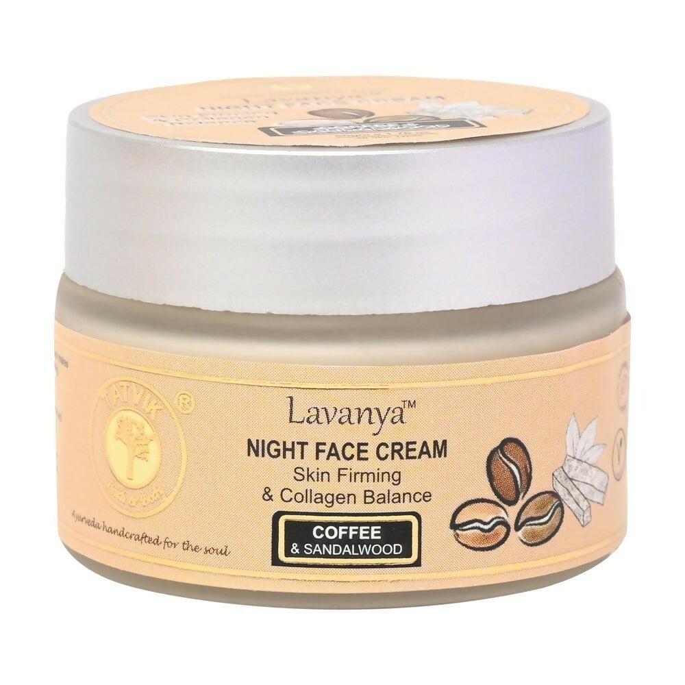 Tatvik Ayurveda Lavanya Night Face Cream (Coffee & Sandalwood)