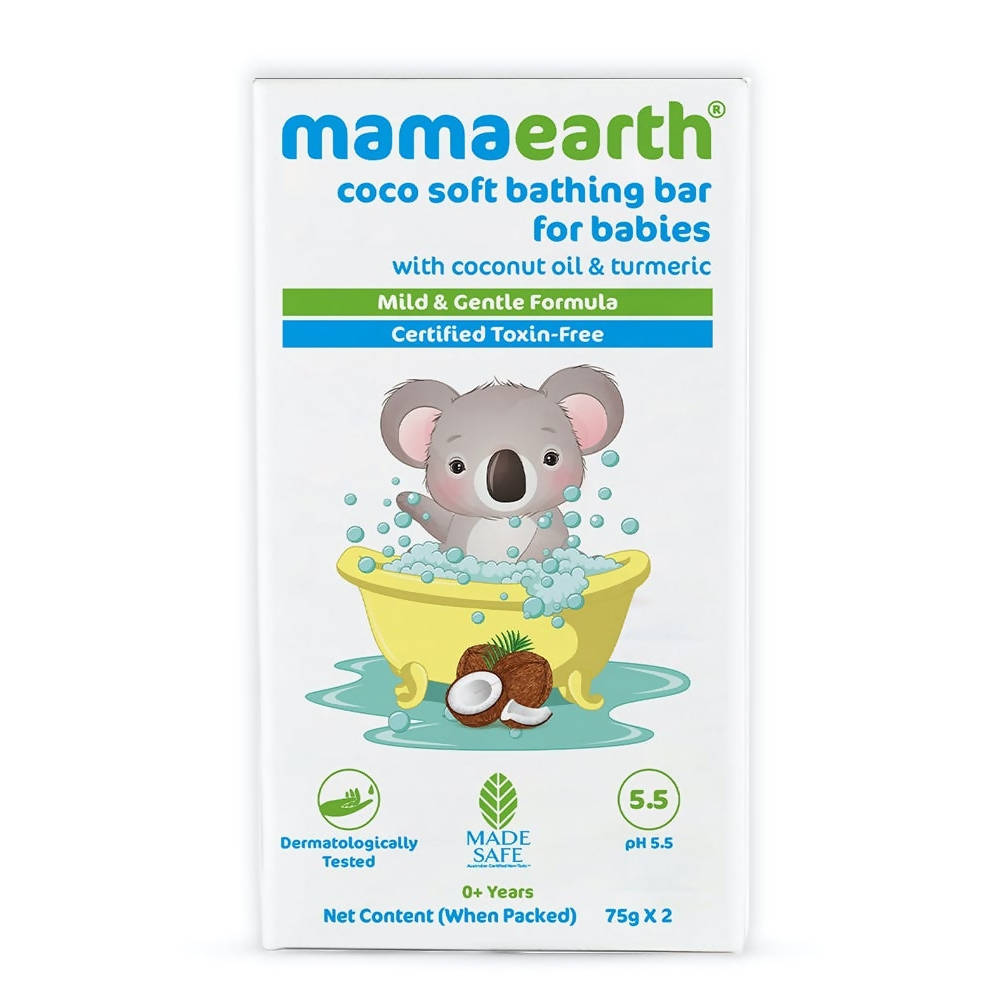 Buy Mamaearth Coco Soft Bathing Bar for Babies from DrMediCart, Ship from India to USA