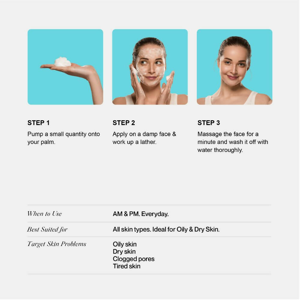 Enhance Skincare Water Drench - Foaming Face Wash