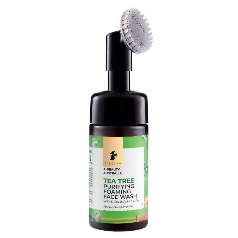 Buy Pilgrim Tea Tree Purifying Foaming Face Wash from DrMediCart, Ship from India to USA