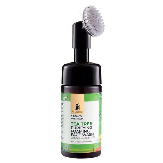 Buy Pilgrim Tea Tree Purifying Foaming Face Wash from DrMediCart, Ship from India to USA