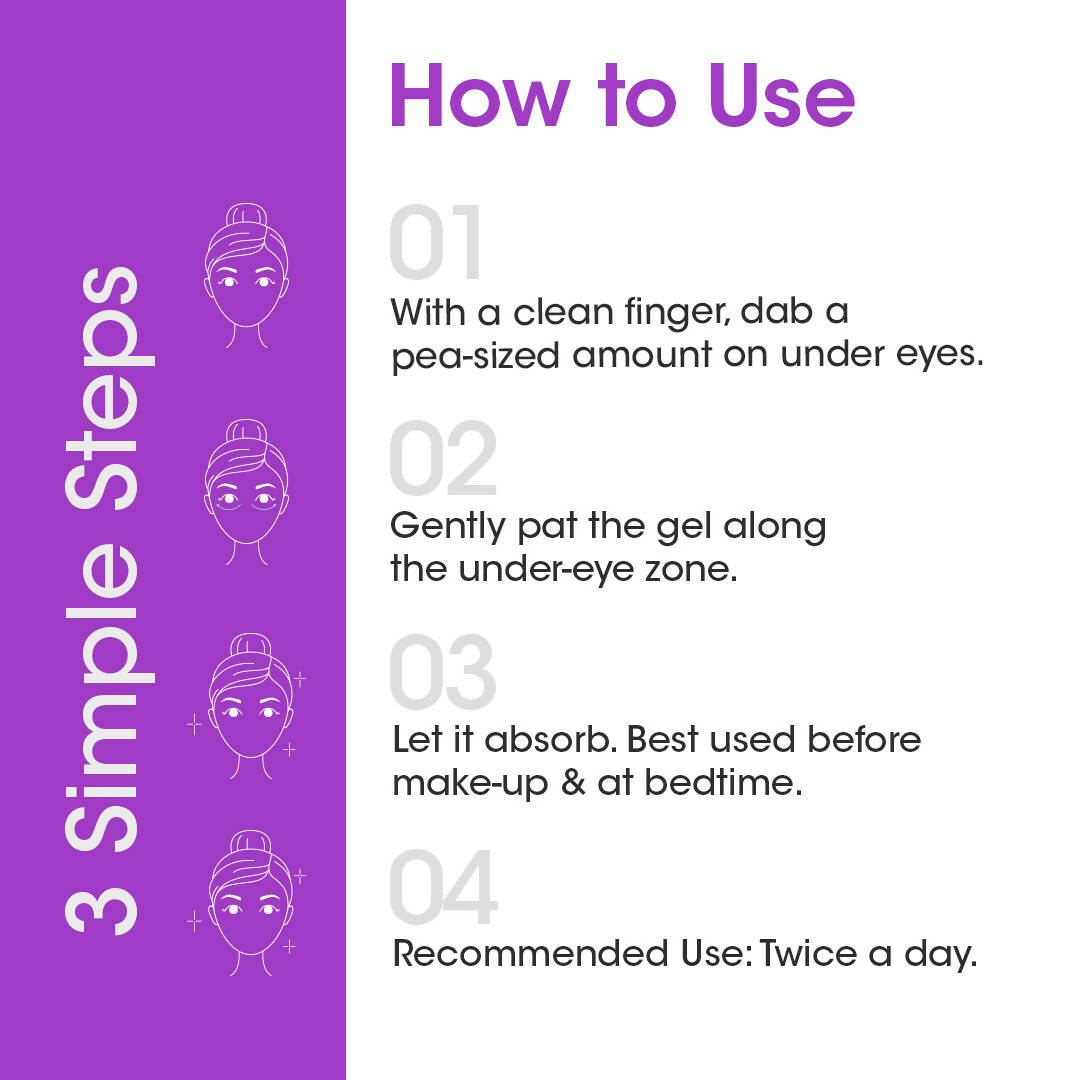 TAC - The Ayurveda Co. Bakuchiol Under Eye Gel with Potato Starch