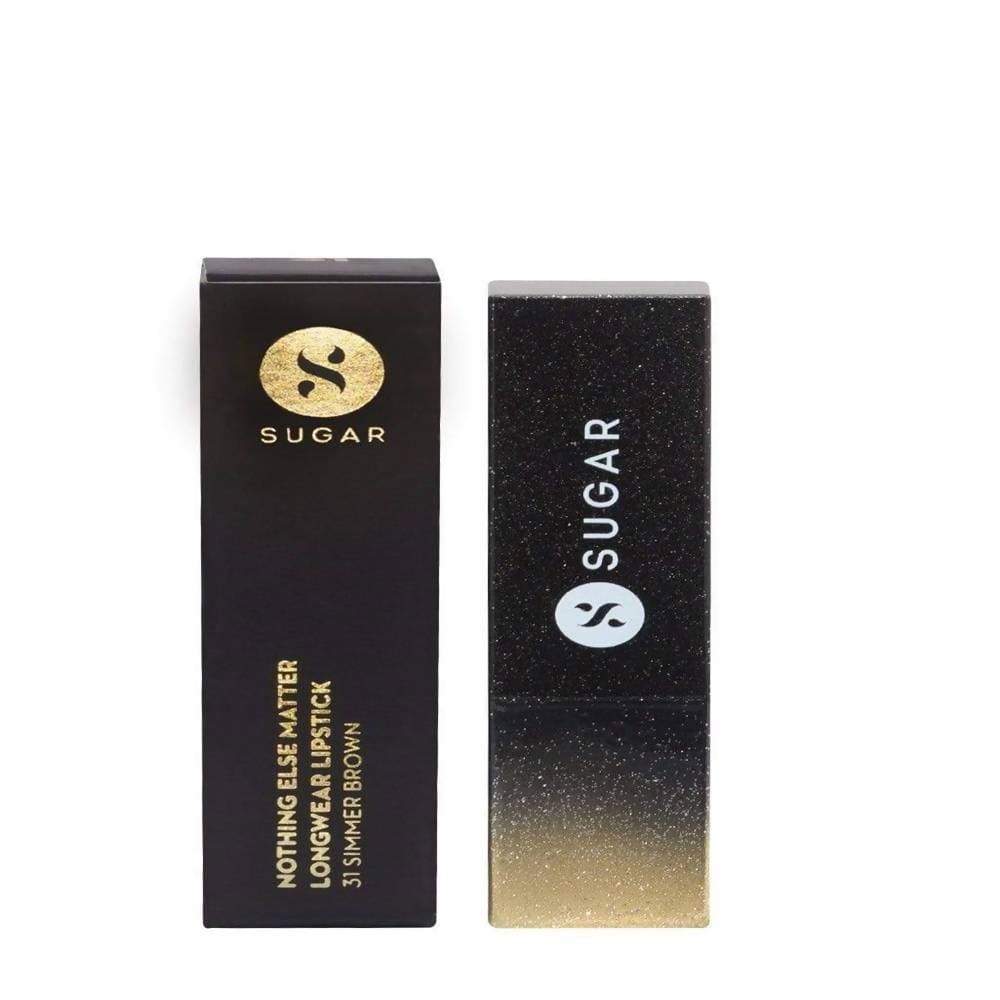 Buy Sugar Nothing Else Matter Longwear Lipstick - Simmer Brown (Milk Chocolate Brown/ Almond Brown) from DrMediCart, Ship from India to USA