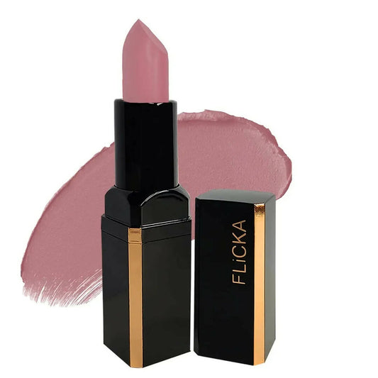 Buy FLiCKA Lip Poetry Matte Lipstick Shade 06 Humpty Dumpty - Brown Nude from DrMediCart, Ship from India to USA