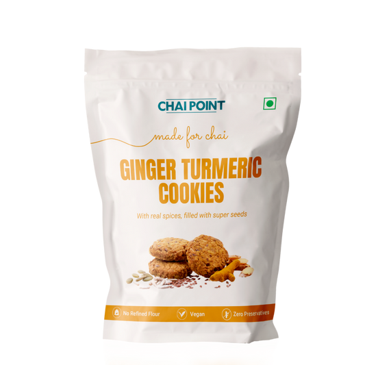 Chai Point Ginger Turmeric cookies