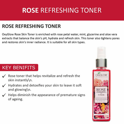 Oxyglow Herbals Rose Skin Toner