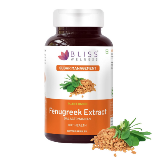 Buy Bliss Welness Fenugreek Extract Capsules from DrMediCart, Ship from India to USA