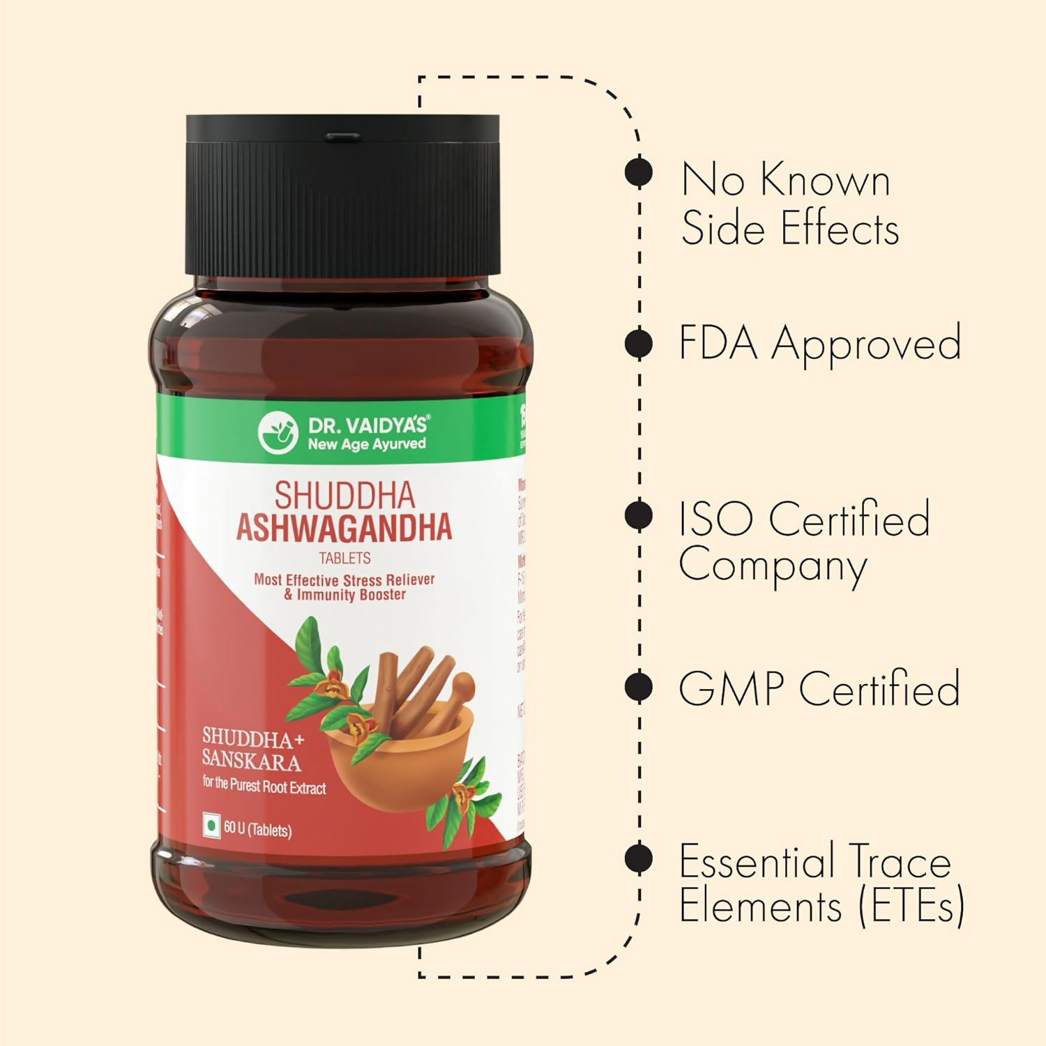 Dr. Vaidya's Shuddha Ashwagandha Tablets