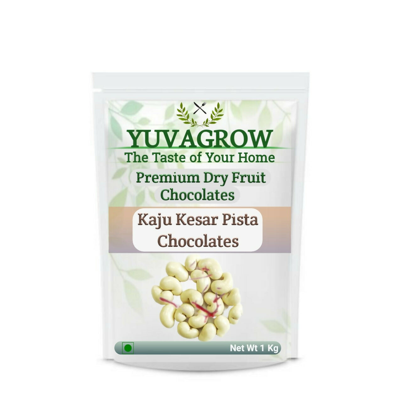 Yuvagrow Kaju Kesar Pista Chocolates