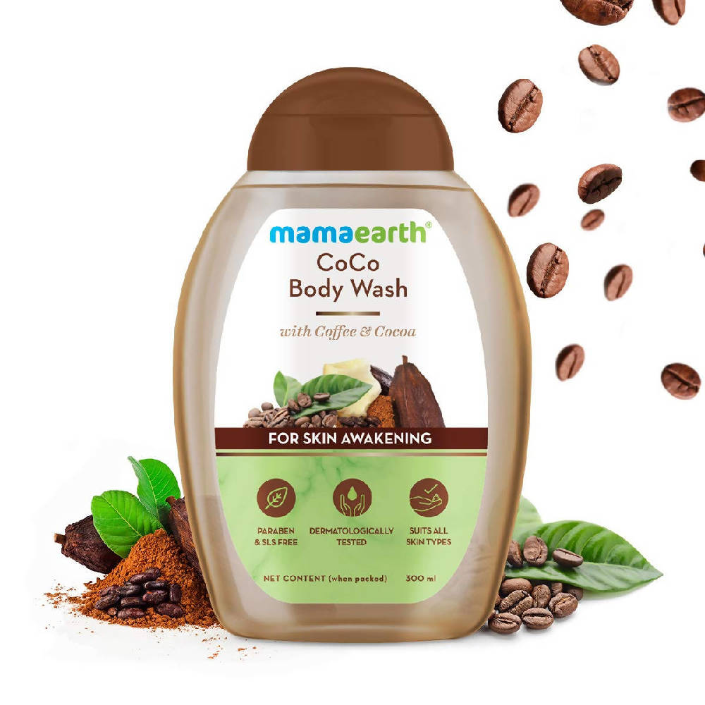 mamaearth coco body wash with coffee cocoa for skin awakening buy in usa
