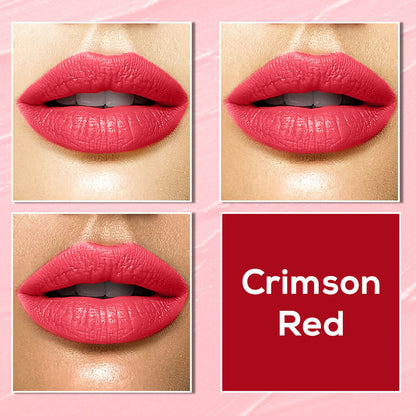 Jaquline USA Color Me Matte Liquid Lipstick  - Crimson Red