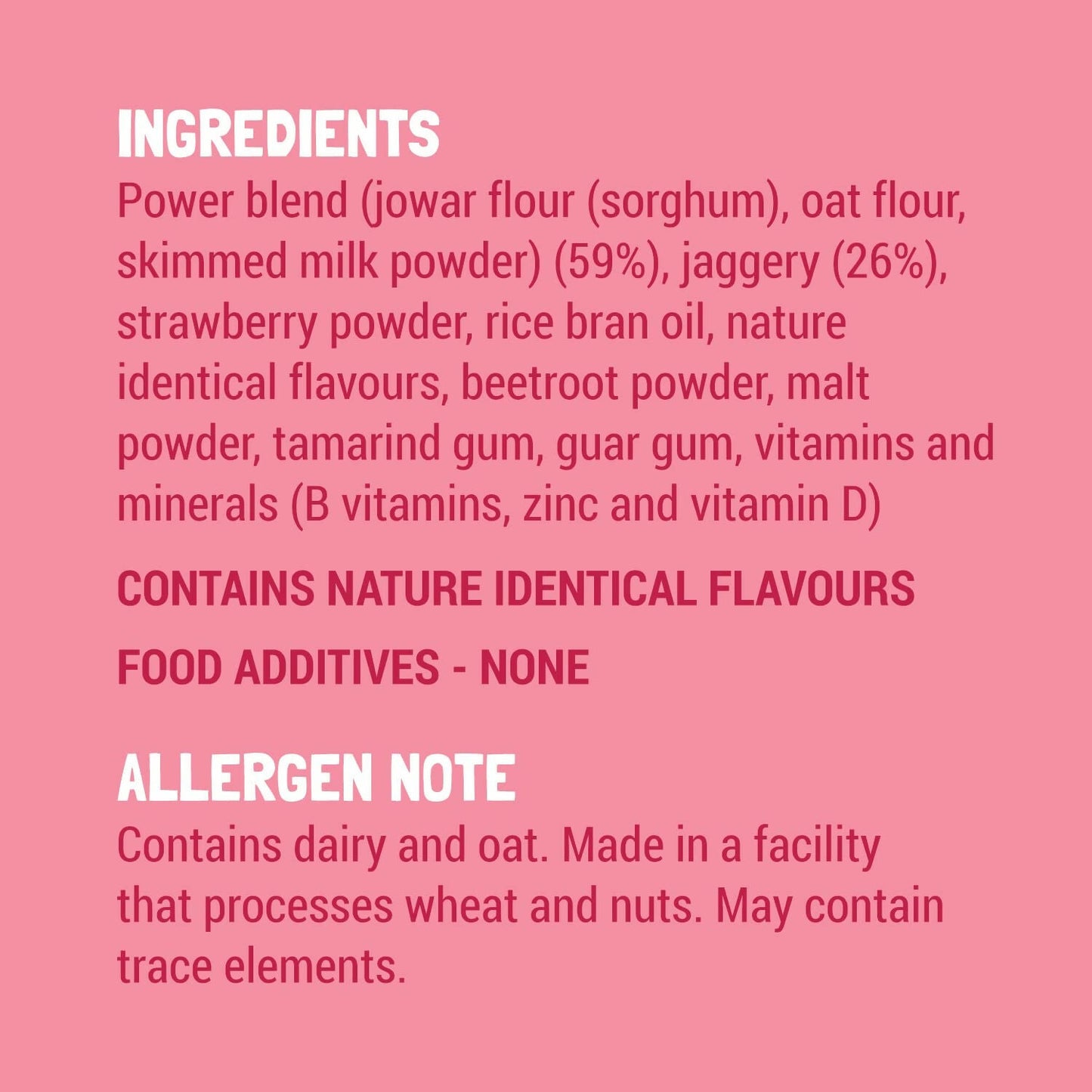 Slurrp Farm Berry Blast Milk Mix Sweetened with Jaggery Powder