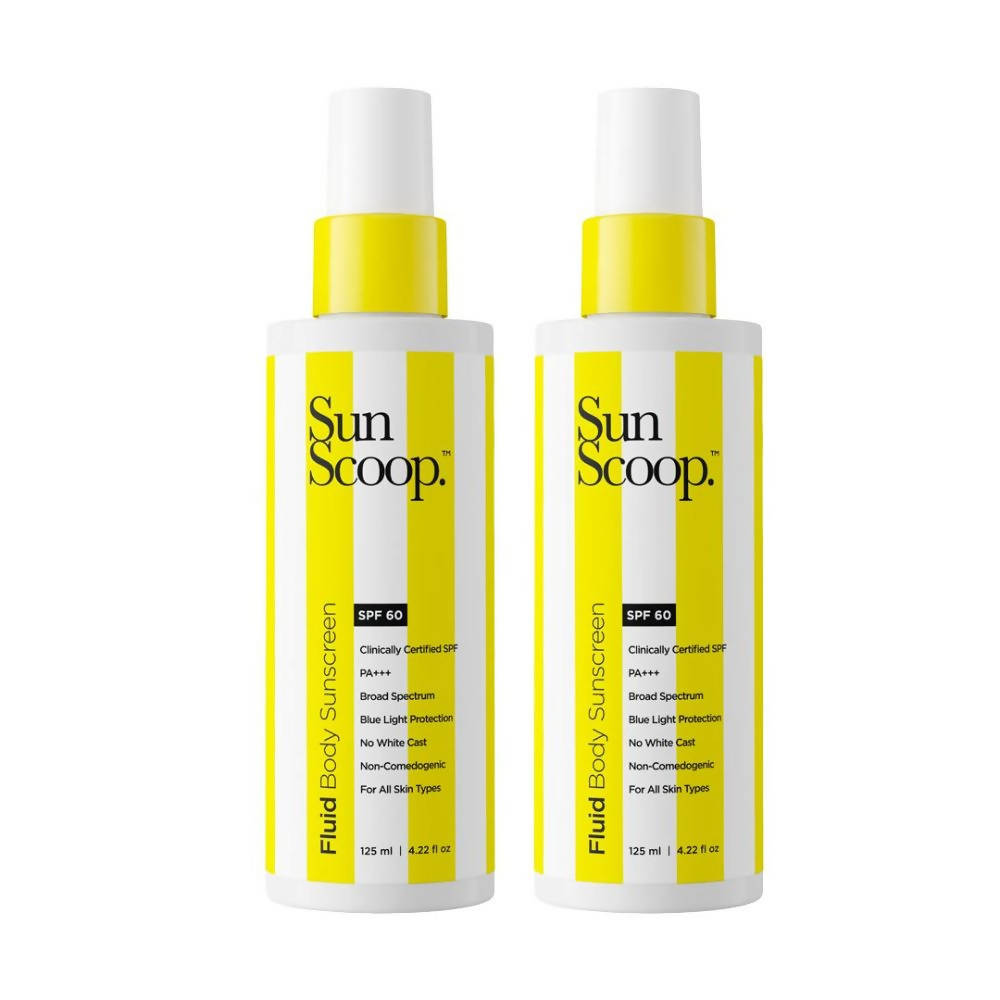 Sun Scoop Fluid Body Sunscreen SPF 60