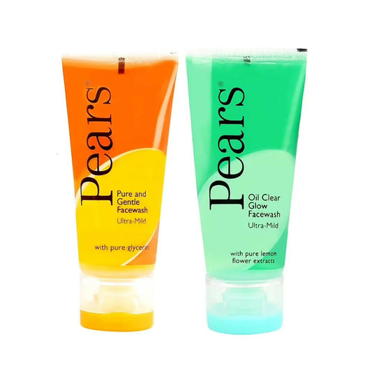 Buy Pears Pure & Gentle Ultra Mild Facewash & Oil Clear Glow Ultra Mild Facewash Combo from DrMediCart, Ship from India to USA