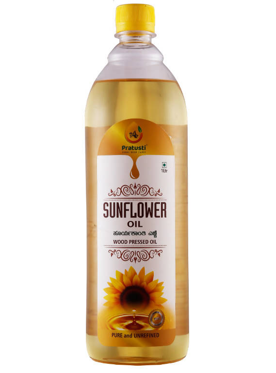 Pratusti Wood Pressed Sunflower Oil