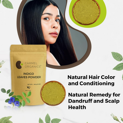Carmel Organics Indigo Leaves Powder