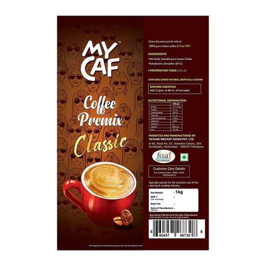 Buy Mycaf Classic Instant Coffee Premix from DrMediCart