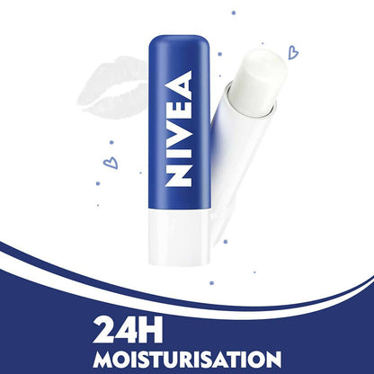 Nivea Original Care & Active Care Lip Balm Combo - 24 H melt-in moisture