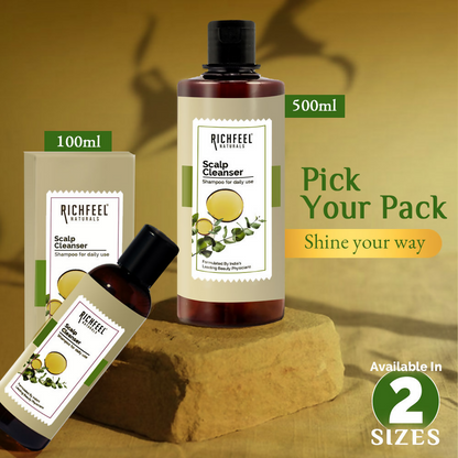 Richfeel Scalp Cleanser - Dandruff Control Hair Fall