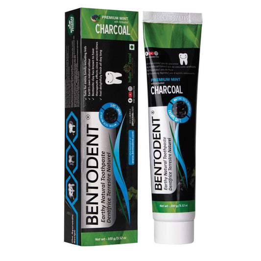 Bentodent Activated Charcoal Toothpaste - DrMediCart